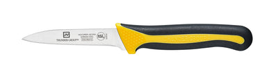 Thunder Group SLKF501 3-1/4 Inch Blade Paring Knife Soft-grip Handles