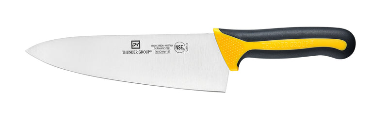 Thunder Group SLKF512 8 Inch Blade with Soft-grip Handle Chef Knife