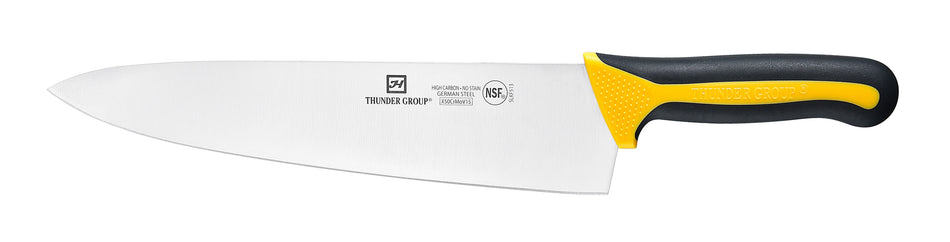 Chef's Knife, 10" Blade,  Soft-Grip Handles, German Steel, NSF