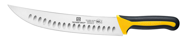 Thunder Group SLKF514 10 Inch Blade 5 Inch Handle Cimeter Steak Knife Soft-grip