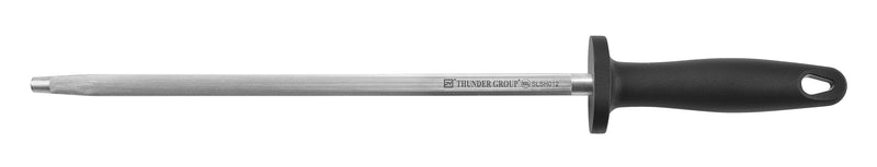 Thunder Group SLSH012 12Inch HRC 63 Carbon Steel Sharpening Steel