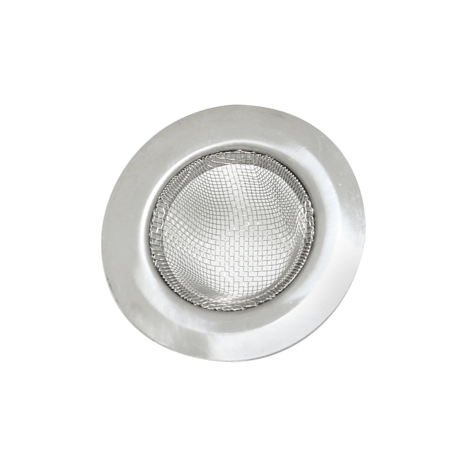 2-3/4" Diameter x 1-3/8" Height, Wide Rim Sink Strainer, Stainless Steel
