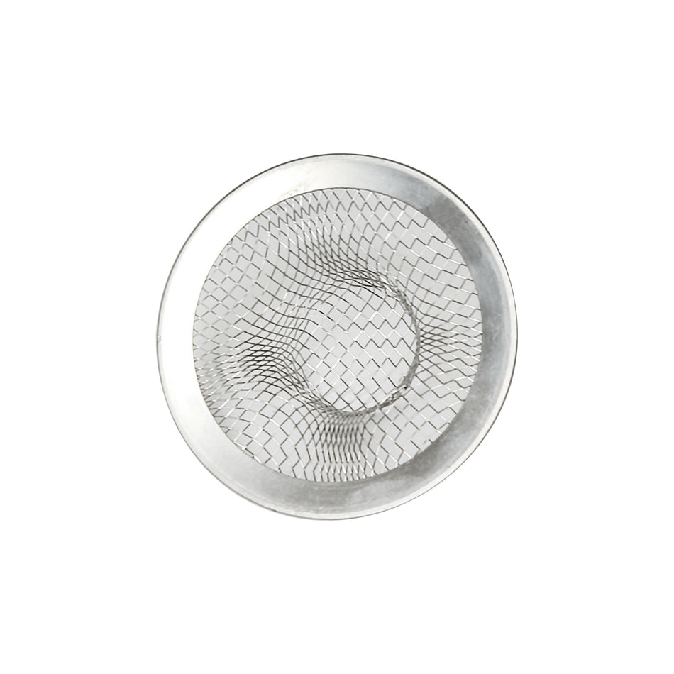 2-1/4" Diameter x 1" Height, Narrow Rim Sink Strainer, Stainless Steel