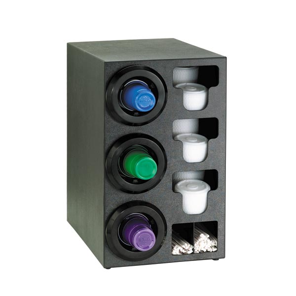 DISPENSE-RITE - STL-C-3LBT - Countertop Cup, Lid & Straw Dispenser