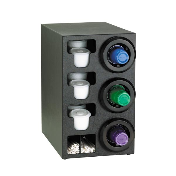 DISPENSE-RITE - STL-C-3RBT - Countertop Cup, Lid & Straw Dispenser