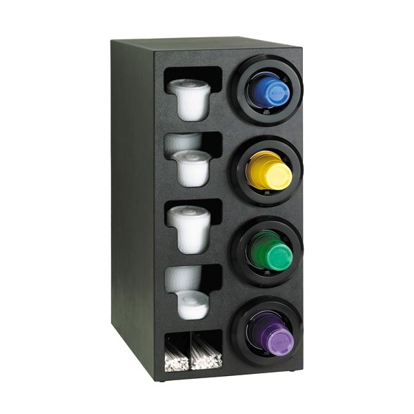 DISPENSE-RITE - STL-C-4RBT - Countertop Cup, Lid & Straw Dispencing Cabinet