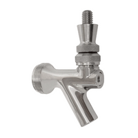 304 Stainless Steel Beer Faucet - Upgraded "Well-Pouring" Design for Sanke Shanks & Draft Towers