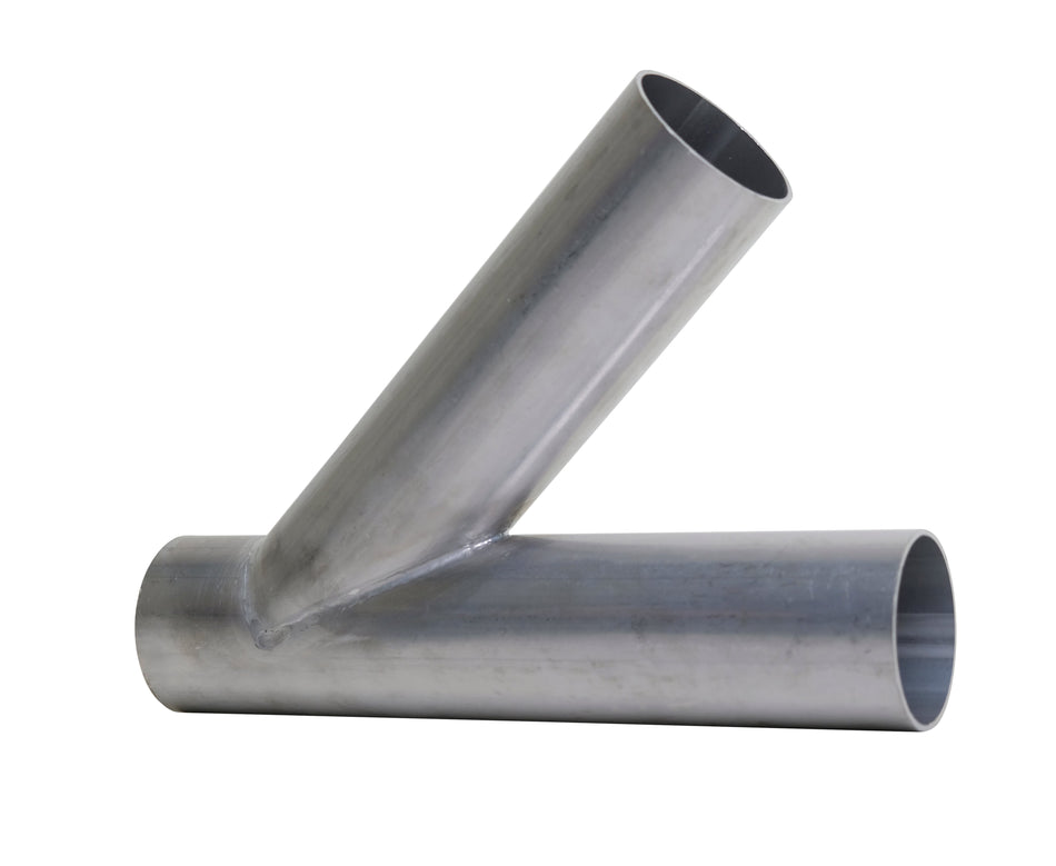 1" Butt-Weld Lateral Wye- Unpolished (28WA-U)  - T316L Stainless Steel - Wayland Industries - W628WA-1-1