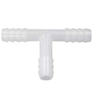 Micro Matic WD-013 5/16 Inch I.D. Hose Tee Tubing Hose Fitting Plastic
