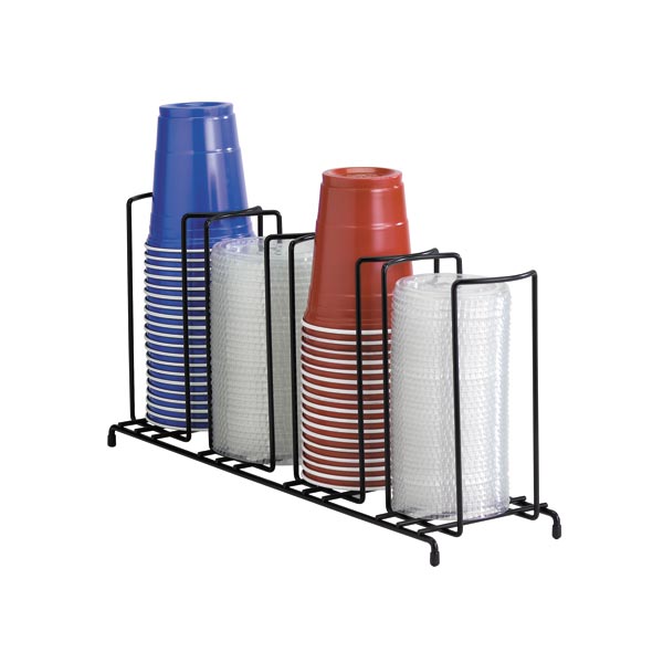 DISPENSE-RITE - WR-4 - Wire Countertop Cup Organizer