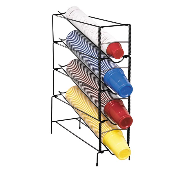 DISPENSE-RITE - WR-CT-4 - Wire Rack Cup Dispenser