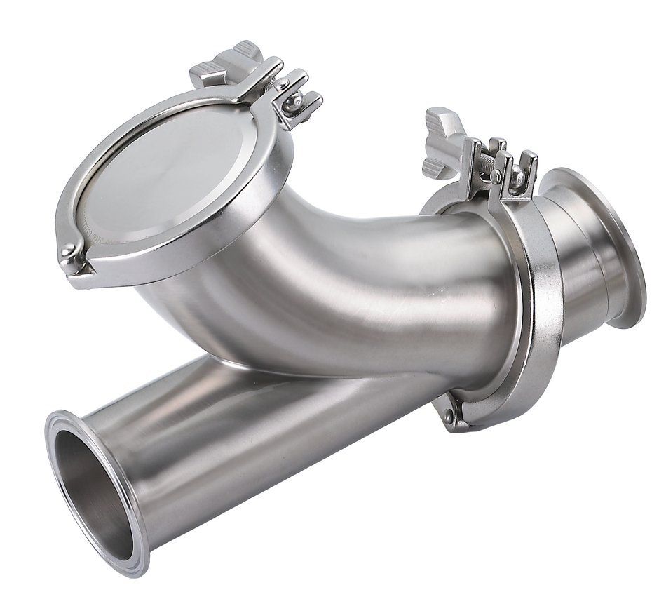 2" Y-Ball Check Valve - EPDM (45BY)  - T316L Stainless Steel - Wayland Industries - W645BY-E-2