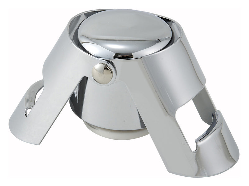Winco CBS-1 1-3/8 Inch Champagne Bottle Stopper Chromed Steel High-Gloss