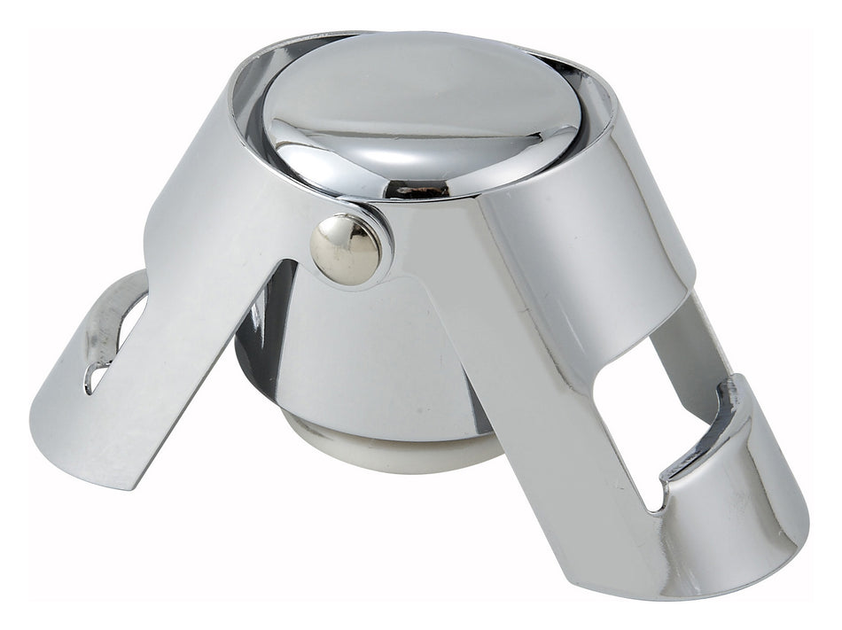 Winco CBS-1 1-3/8 Inch Champagne Bottle Stopper Chromed Steel High-Gloss