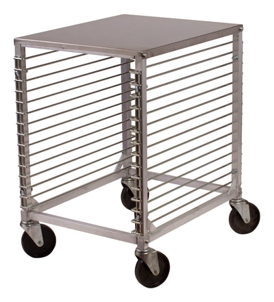 Winco ALRK-15 Mobile 15-Tier Sheet Pan Rack - Aluminum 400 lb Cap