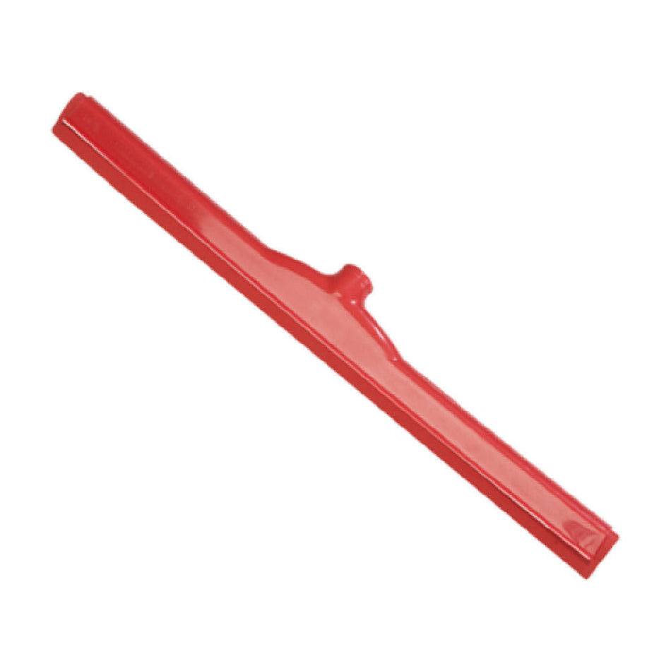 Carlisle 4156805 24 Inch Hygienic Floor Squeegee Head Red Foam Rubber