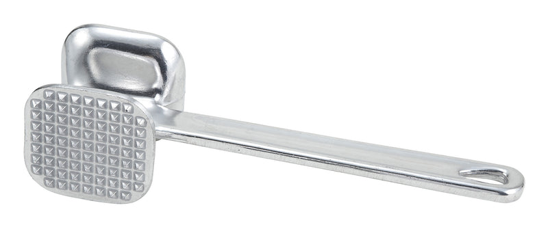 Winco AMT-2 10-1/2 Inch Aluminum Meat Tenderizer 2-Sided with Square Head