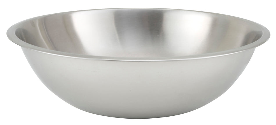 Winco MXHV-1600 16 Quarts Heavy Duty Stainless Steel Mixing Bowl