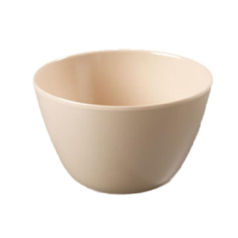 Carlisle KL35025 8 Oz Bouillon Cup Dishwasher Safe Tan Melamine Rolled Edge
