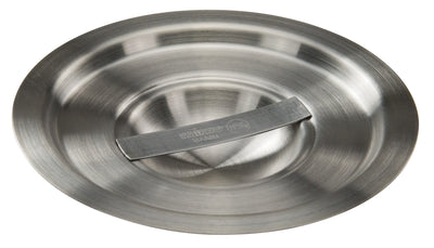 Winco BAMN-2C 2 Quart Bain Marie Lid with Satin Finish Stainless Steel