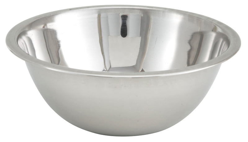 Winco 3/4 Quart Stainless Steel Mixing Bowl - 6-1/4" Diameter Economy