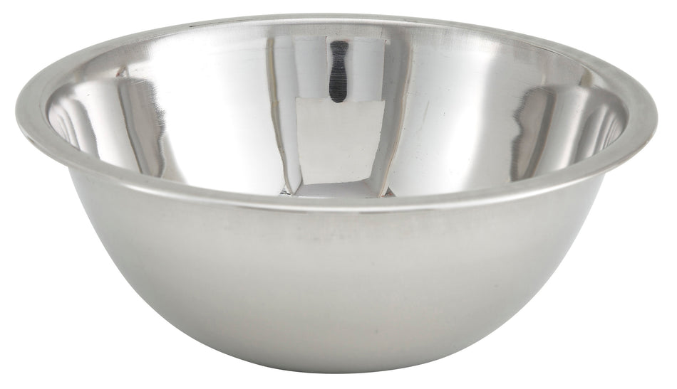 Winco MXB-75Q 3/4 Quart Economy Mixing Bowl Stainless Steel 6-1/4 Inch Diameter