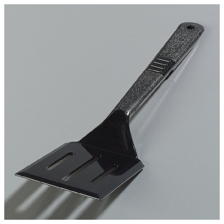 Carlisle 490003 13-1/2 Inch Slotted Turner Black Plastic Heat-resistant