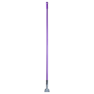 Carlisle 362113EC68 60 Inch Dust Mop Handle Clip-on Fiberglass Purple