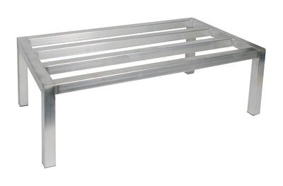 Winco ADRK-2060 60 Inch Dunnage Rack Aluminum Vented Holds 1200 lbs