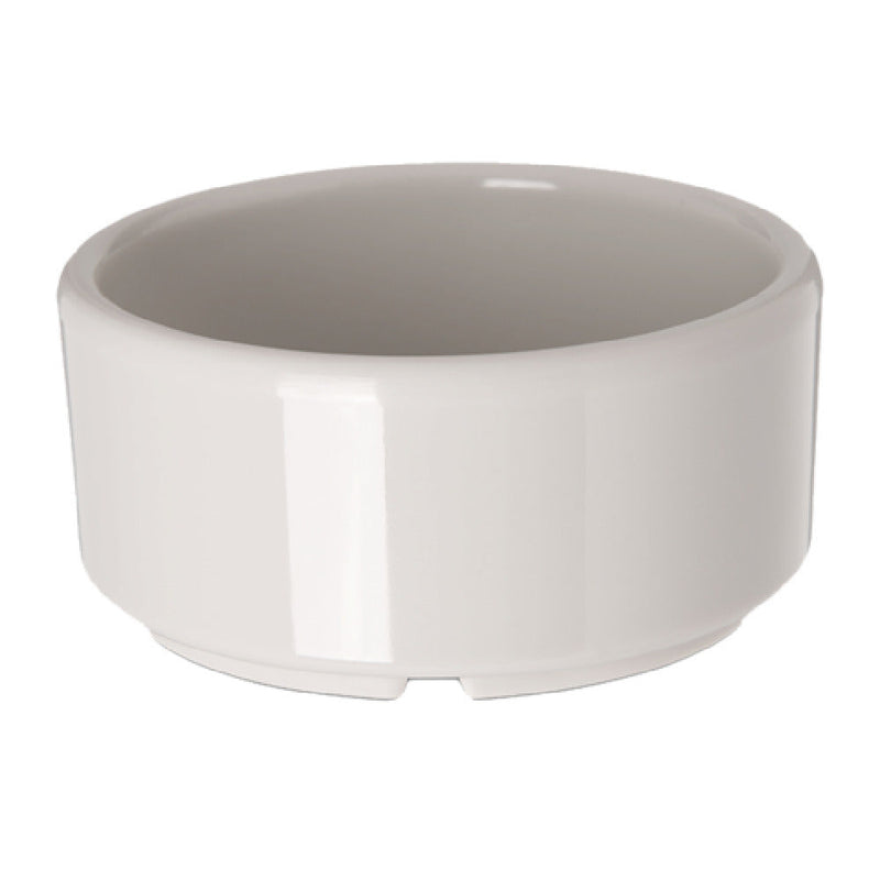 Carlisle 41442 4 Oz. Ramekin Dishwasher Safe Melamine Bone