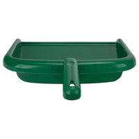 Carlisle 361440EC09 10 Inch Dust Pan with Green Plastic Construction