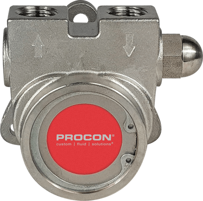 Procon® 105E240F31BA Series 5 Rotary Vane Fluid Pump - Stainless Steel- 240GPH (725LPH), EPDM/Nitrile, Standard-Non External adjust