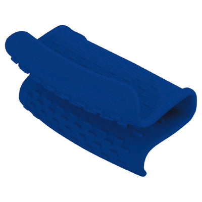 Carlisle 31211 6 Inch Blue Pot Handle Holder Silicone Non-slip Dishwasher Safe