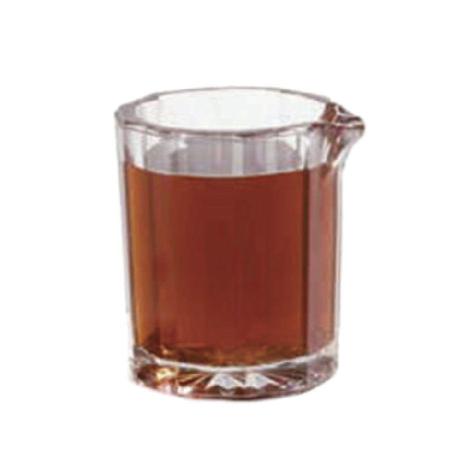 Carlisle 456007 2 Oz No Handle Creamer Plastic Clear Dishwasher Safe