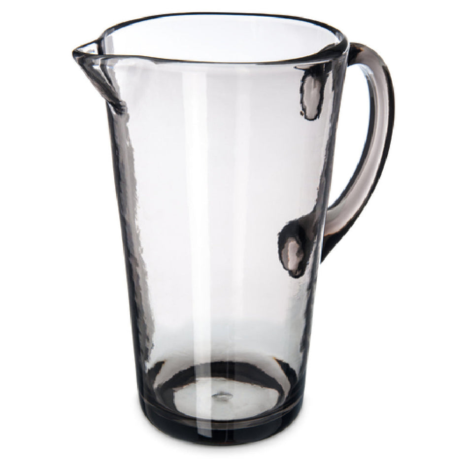 Carlisle MIN544318 74 Oz Dishwasher and Microwave Safe Plastic Pitcher Gray