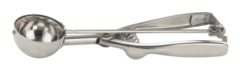 Winco ISS-30 1-1/4 Oz. Disher Portioner Round Squeeze Handle Stainless Steel