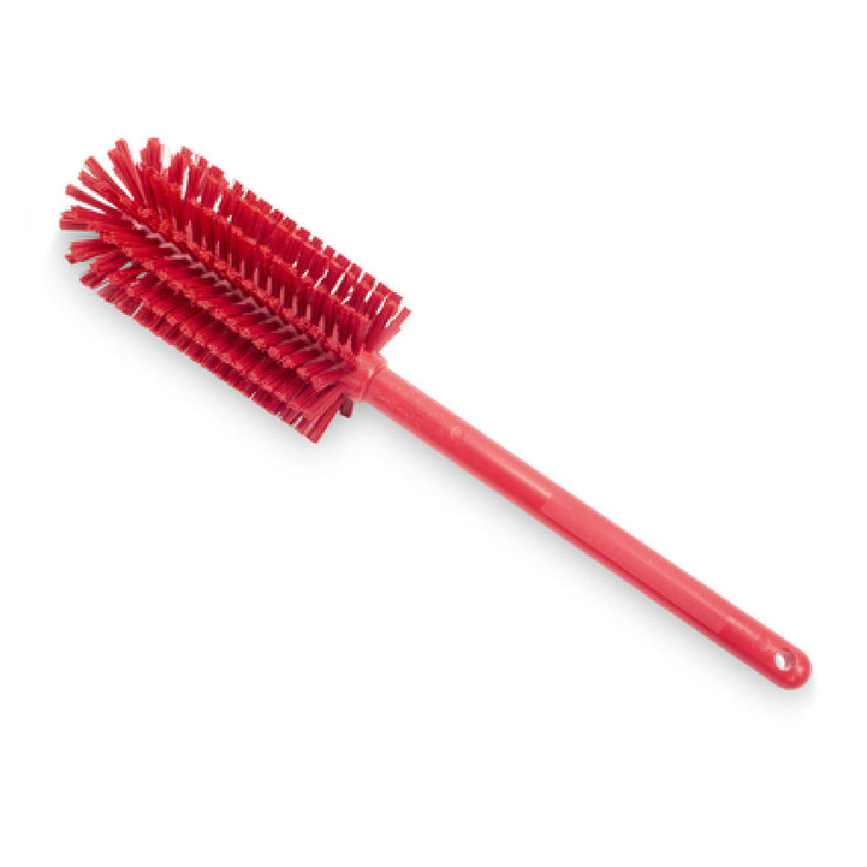 Carlisle 40001EC05 16 Inch Bottle Brush Soft Bristles Polypropylene Red