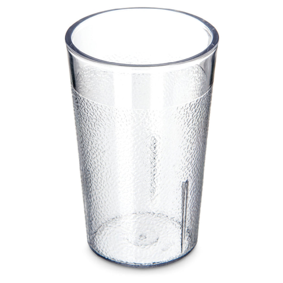Carlisle 550107 5 Oz Clear Tumbler BPA Free Stackable with Textured Finish