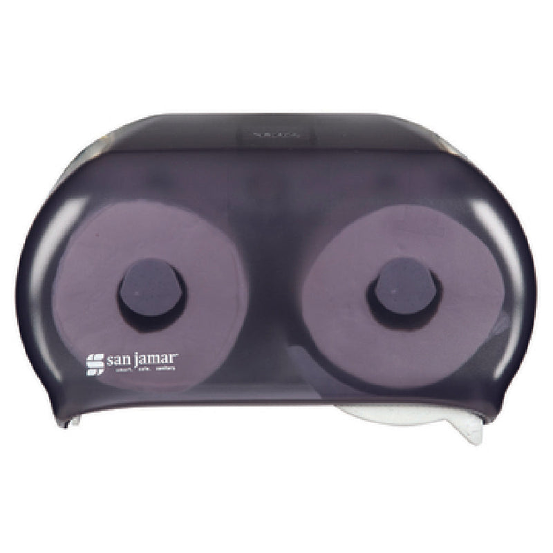 Carlisle R3600TBK 6-3/4 Inch Toilet Tissue Dispenser Impact Resistant Plastic Black Pearl