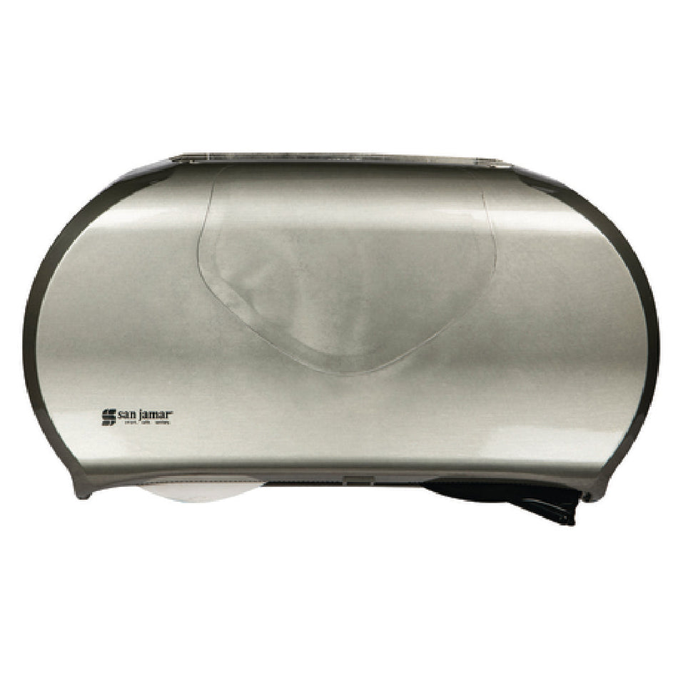 Carlisle R4070SS 20 Inch Toilet Tissue Dispenser with Twin Roll Capacity
