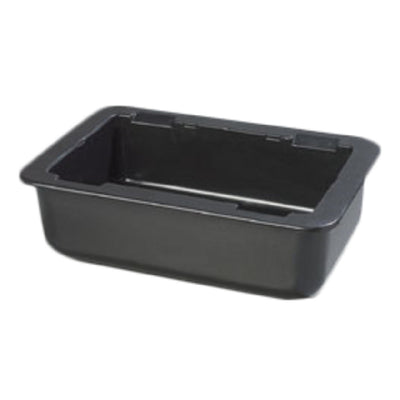 Carlisle CM104203 Full Size Refrigerant Gel Insulated Coldpan Black ABS
