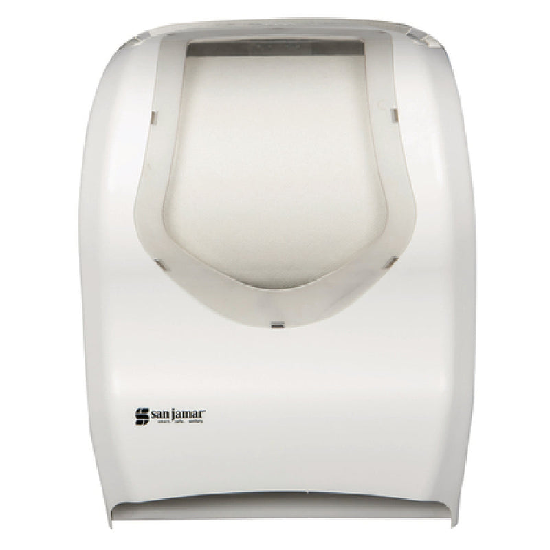 Carlisle T1470WHCL 12-11/16 Inch Touchless Paper Towel Dispenser Plastic White