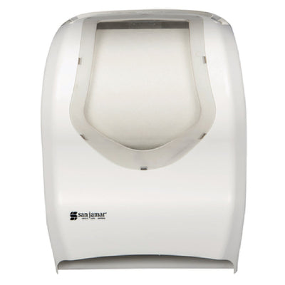 Carlisle T1470WHCL 12-11/16 Inch Touchless Paper Towel Dispenser Plastic White