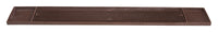 Winco BM-327B 27 Inch Rubber Bar Mat with NSF Approved Brown Finish