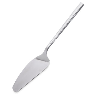 Carlisle 60207 11 Inch Dishwasher Safe Cake Server Stainless Steel Hammered Finish