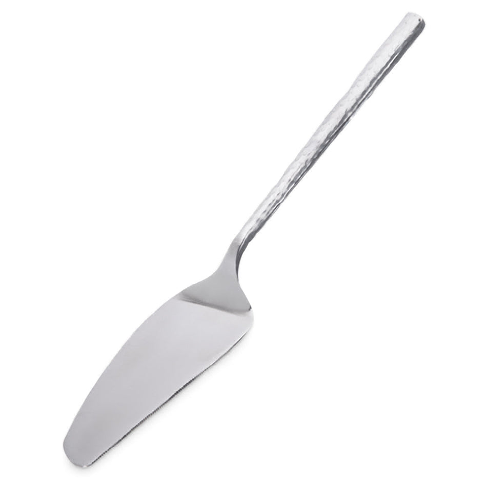 Carlisle 60207 11 Inch Dishwasher Safe Cake Server Stainless Steel Hammered Finish