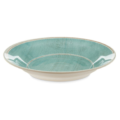 Carlisle 6400315 28-1/2 Oz Soup Bowl Melamine Aqua Dishwasher Safe