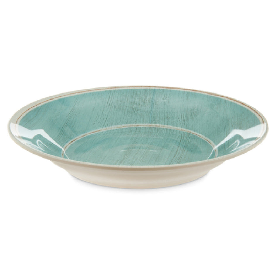 Carlisle 6400315 28-1/2 Oz Soup Bowl Melamine Aqua Dishwasher Safe