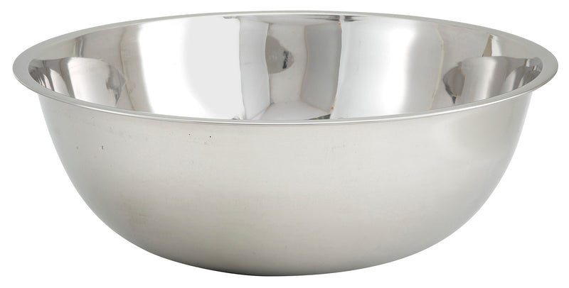 Winco MXBT-2000Q 20 Quart Stainless Steel Mixing Bowl 19 Inch Diameter