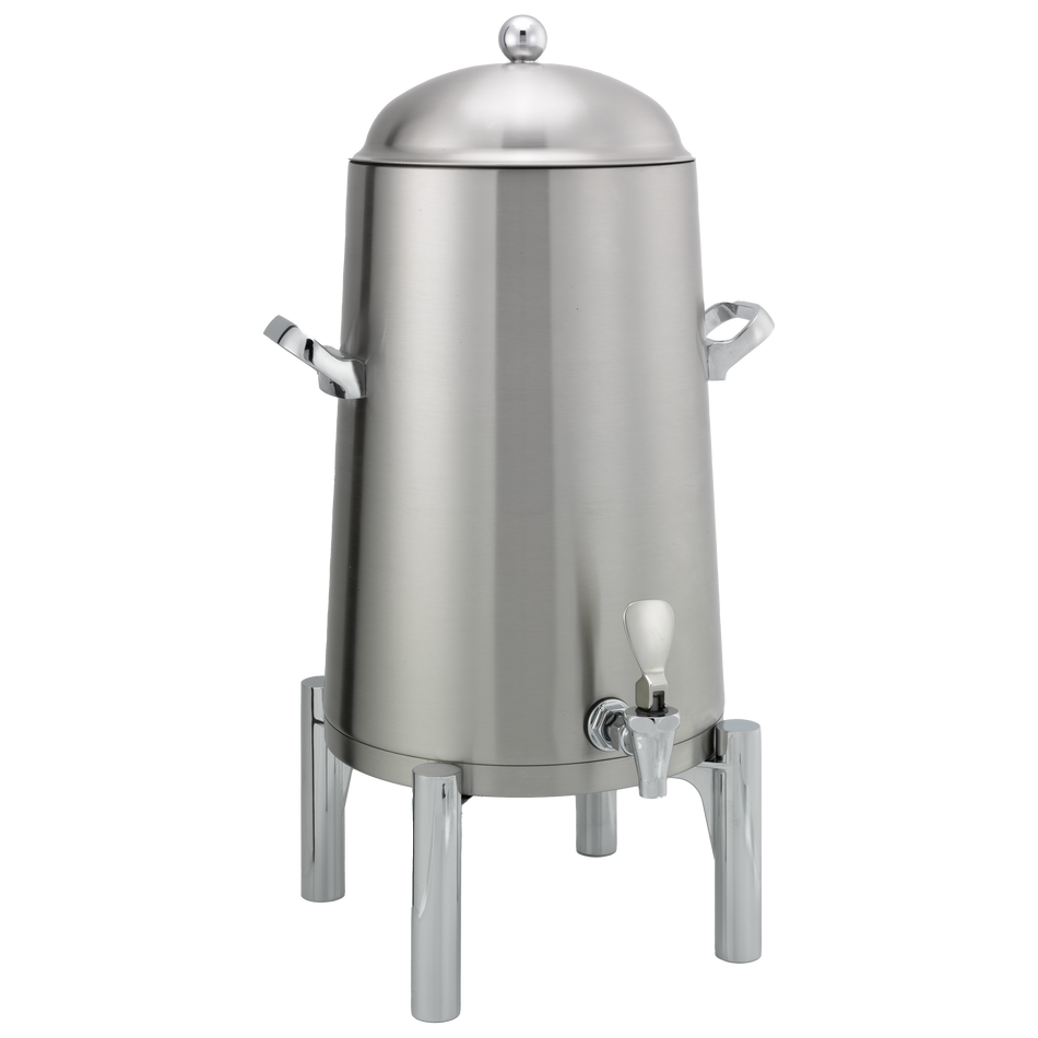 Flame Free™ Thermo-Urn™ 5-Gallon Vacuum Insulated Urn with Round Legs and Domed Lid in Brushed Stainless